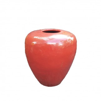 Red Ceramic pot
